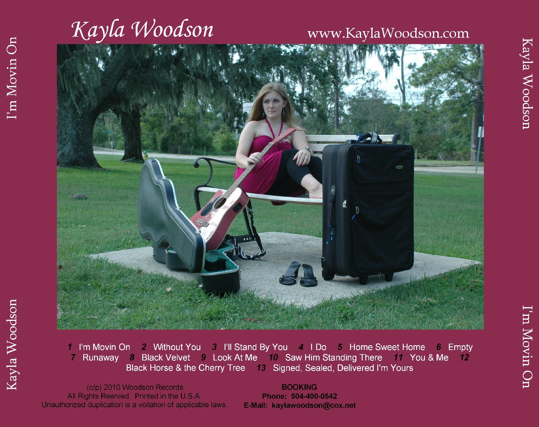 Kayla Woodson Back Cover